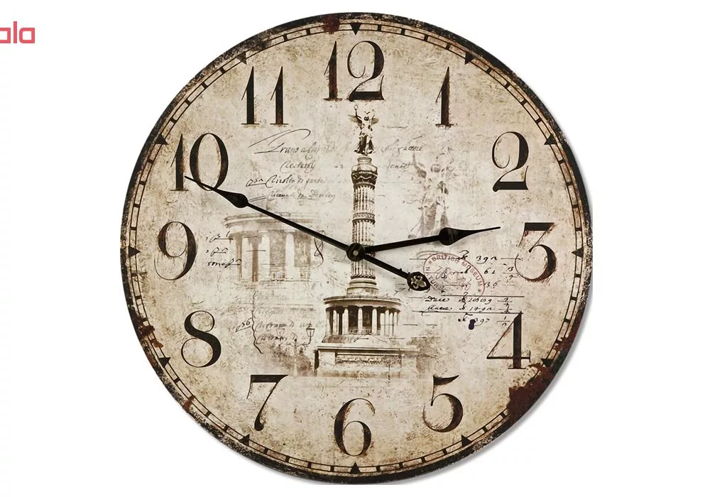 ساعت دیواری پرسناژ مدل C43