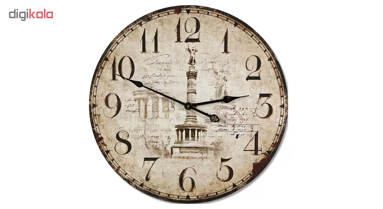 ساعت دیواری پرسناژ مدل C43