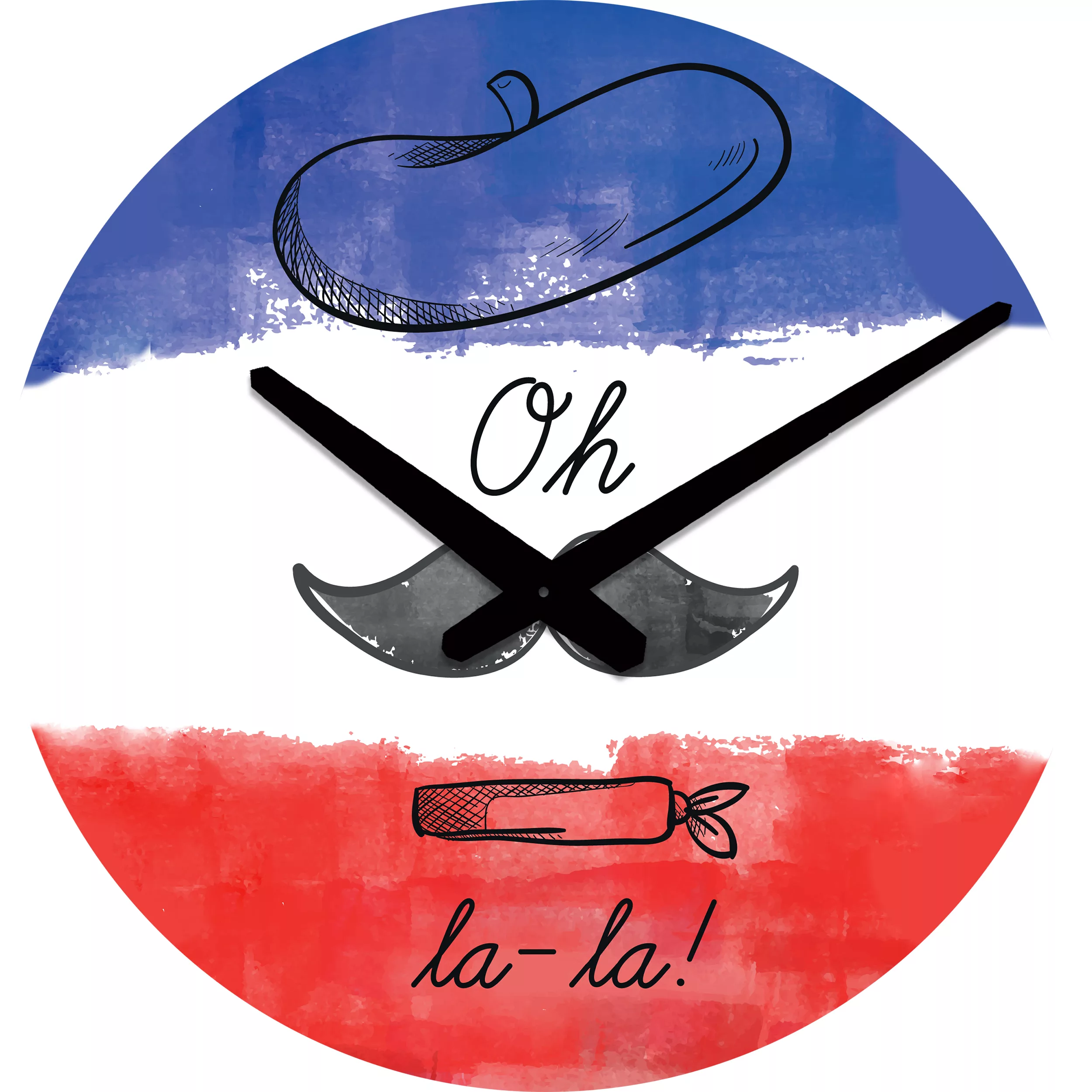 ساعت دیواری پرسناژ مدل C48