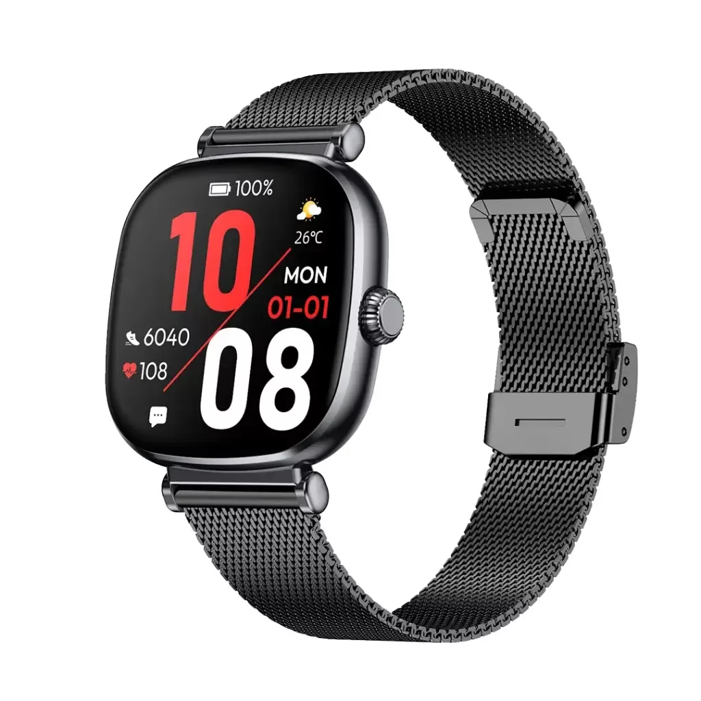 ساعت هوشمند 44 میلی متری گرین لاین مدل MHR PRINCESS بند فلز