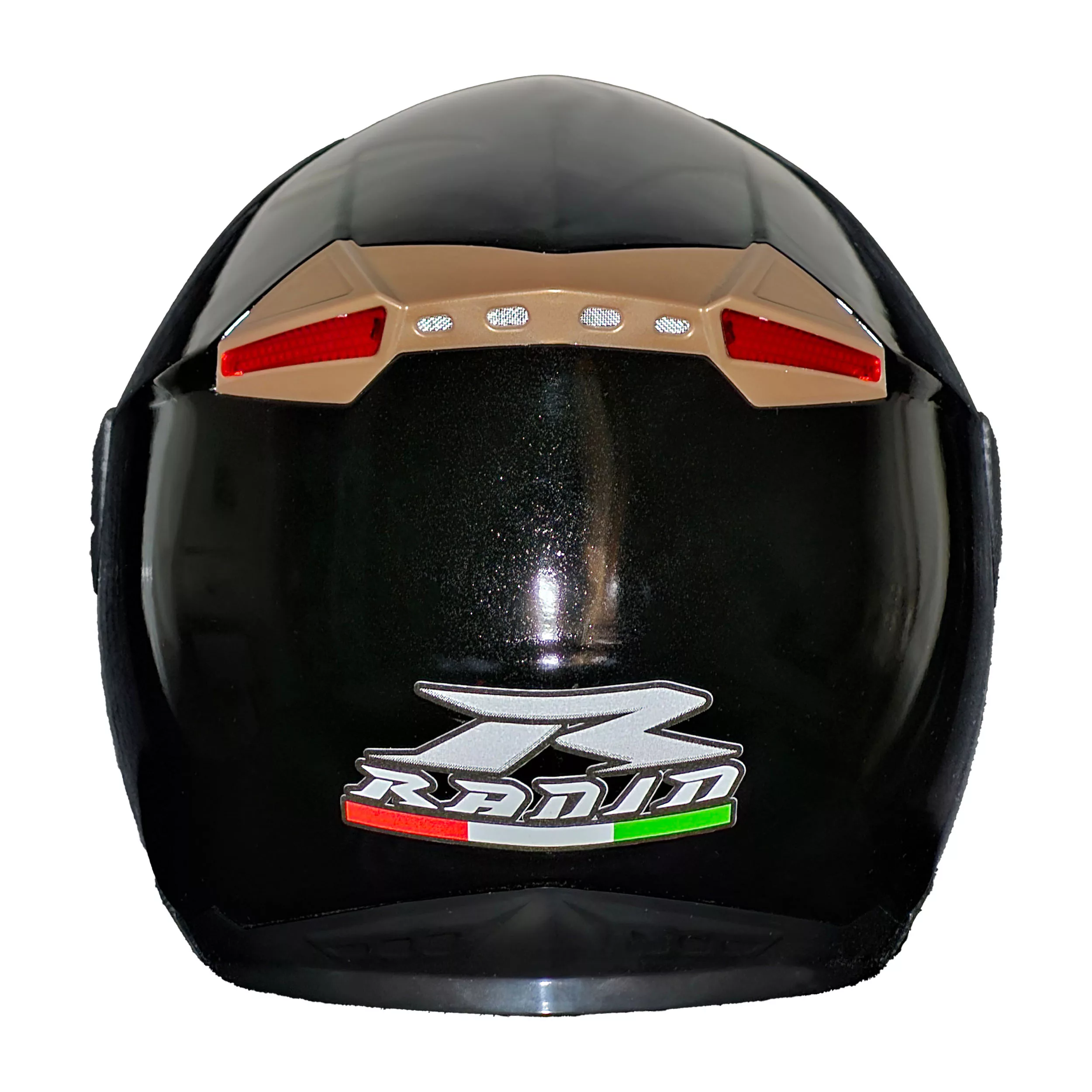 کلاه کاسکت رادین پلیمر مدل New_Radin_Bright_Black