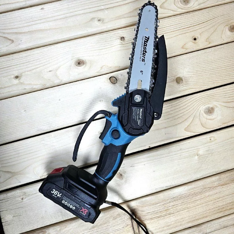 کیت اره زنجیری شارژی و قیچی شارژی مستر مدل 36V مجموعه دو عددی