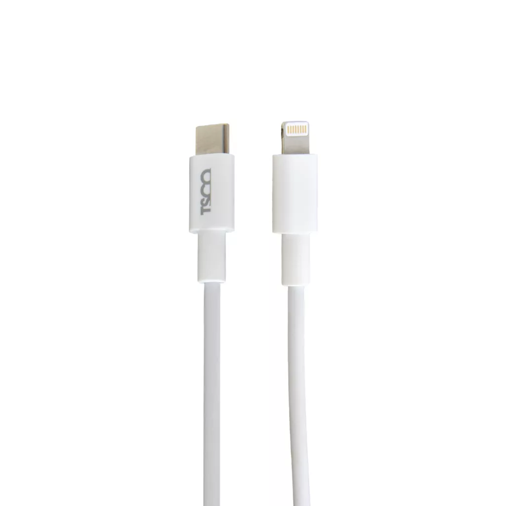 کابل تبدیل USB-C به لایتنینگ تسکو مدل TCPD 207 طول 1 متر