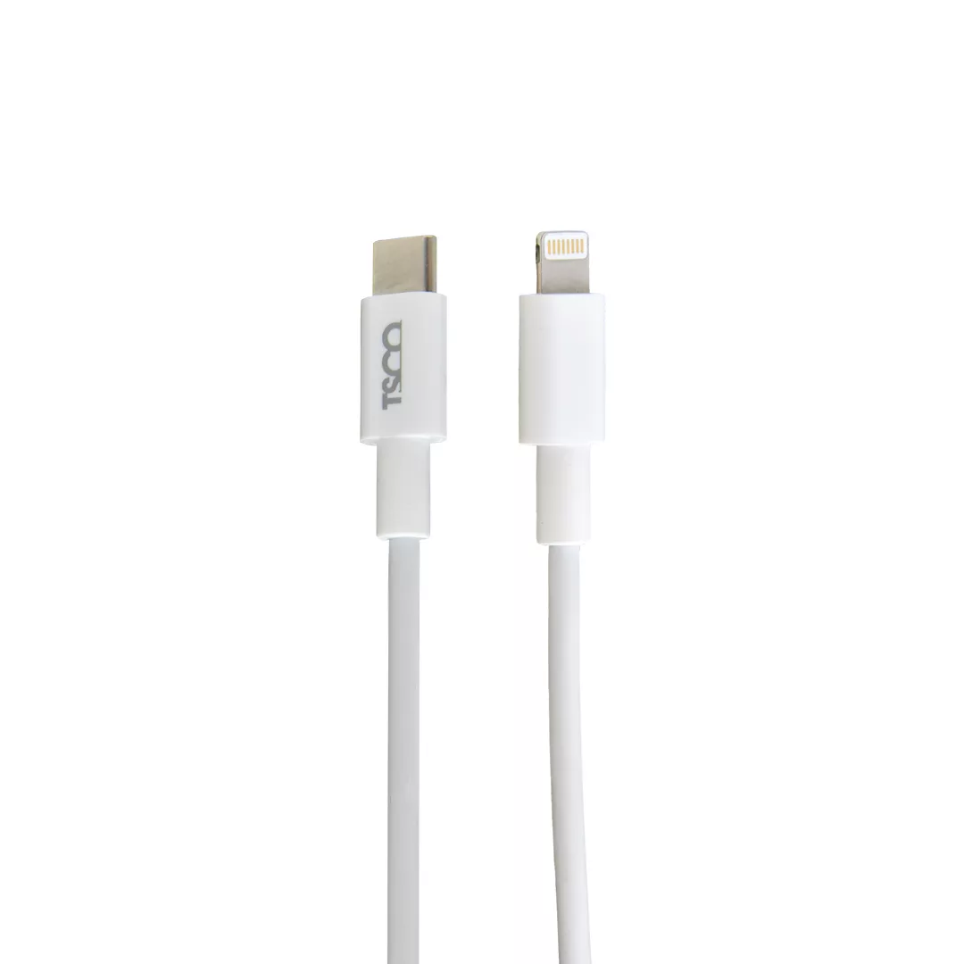 کابل تبدیل USB-C به لایتنینگ تسکو مدل TCPD 207 طول 1 متر