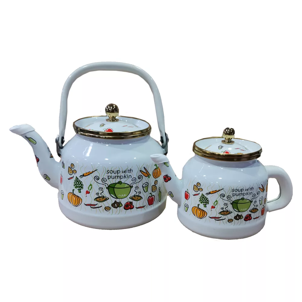 ست کتری و قوری مدل کیچن کد 4247