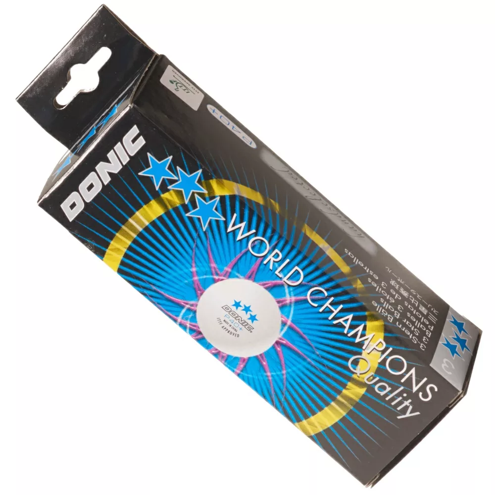 توپ پینگ پنگ دونیک مدل P40+ 3star بسته 3 عددی