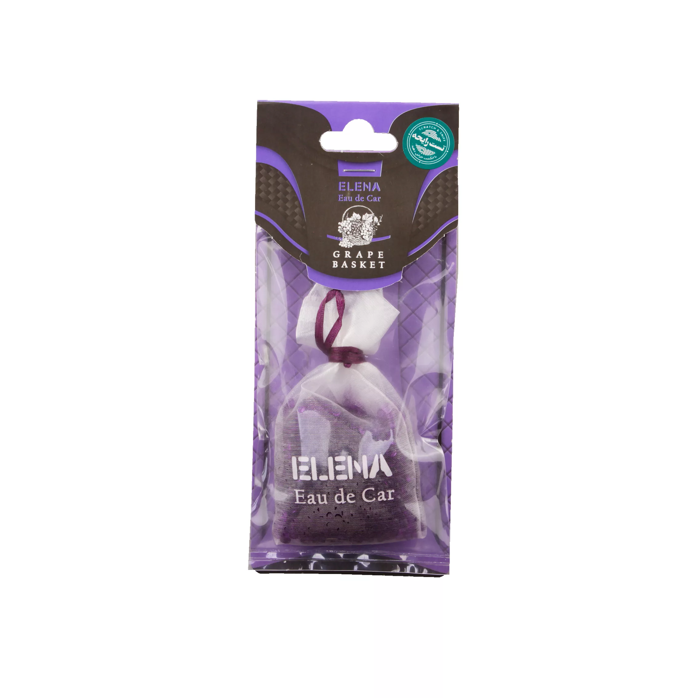 خوشبو کننده خودرو شمع النا مدل سبد انگور
