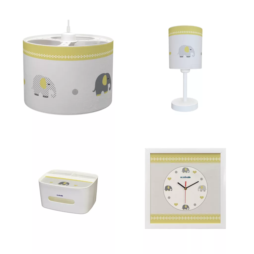 ست لوستر کودک مامز کیوتی مدل PL-59 بسته 4 عددی