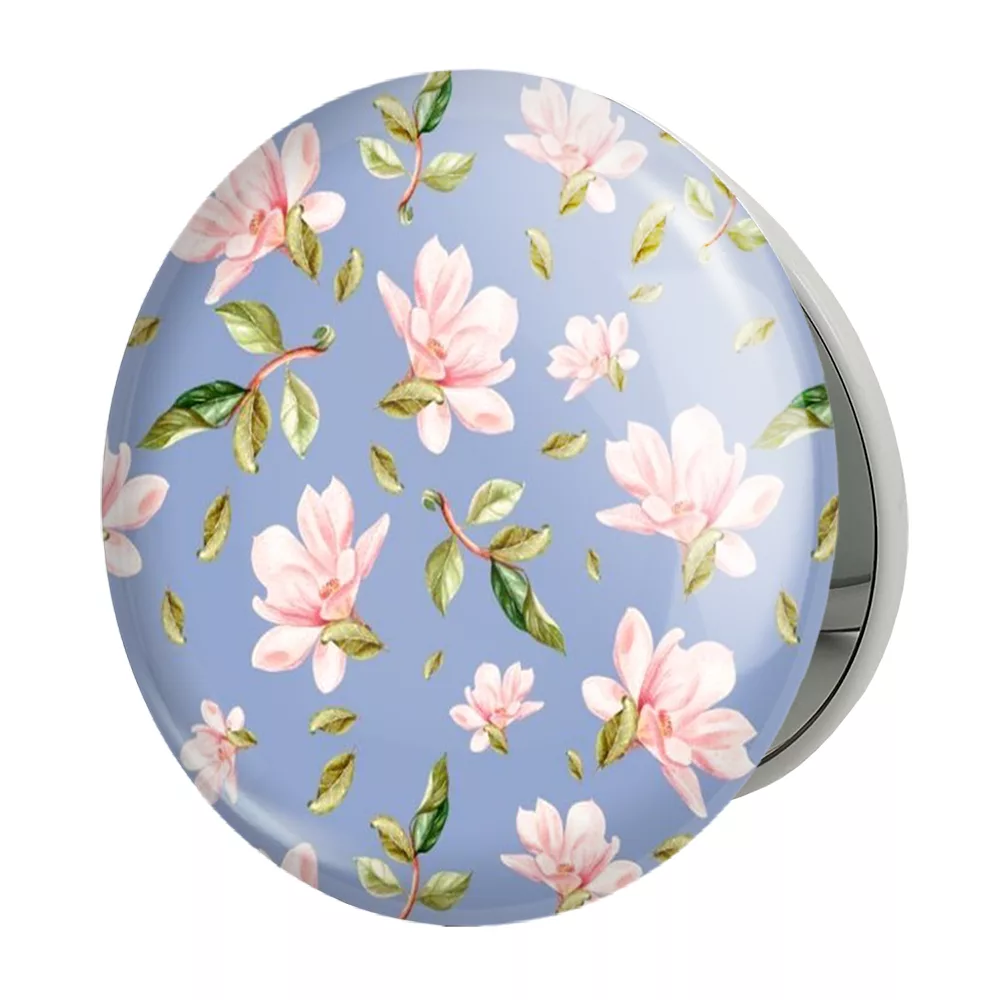 آینه جیبی خندالو طرح گل گلی مدل تاشو کد 29021