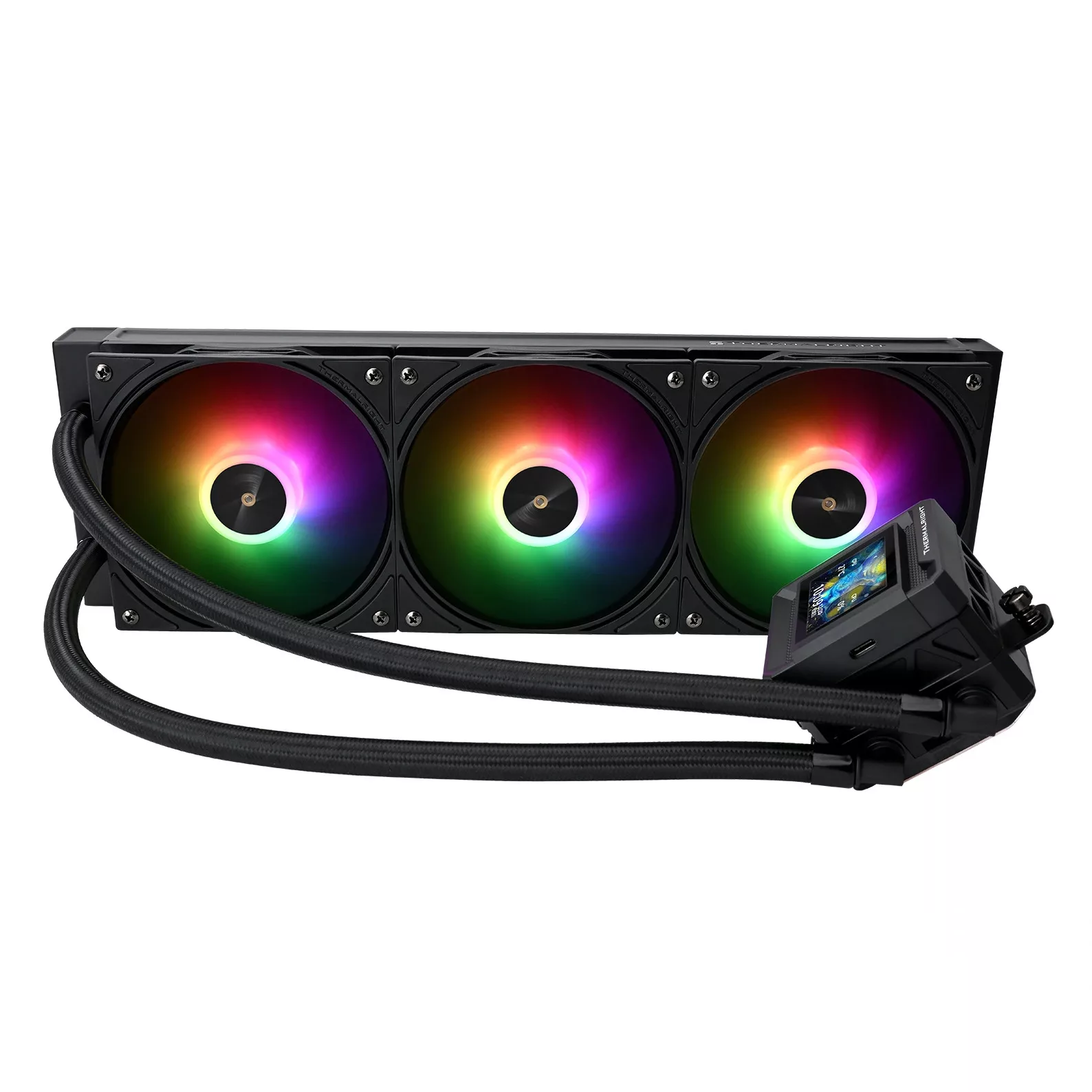 سیستم خنک‌کننده آبی ترمالرایت مدل Frozen Warframe SE 360 ARGB