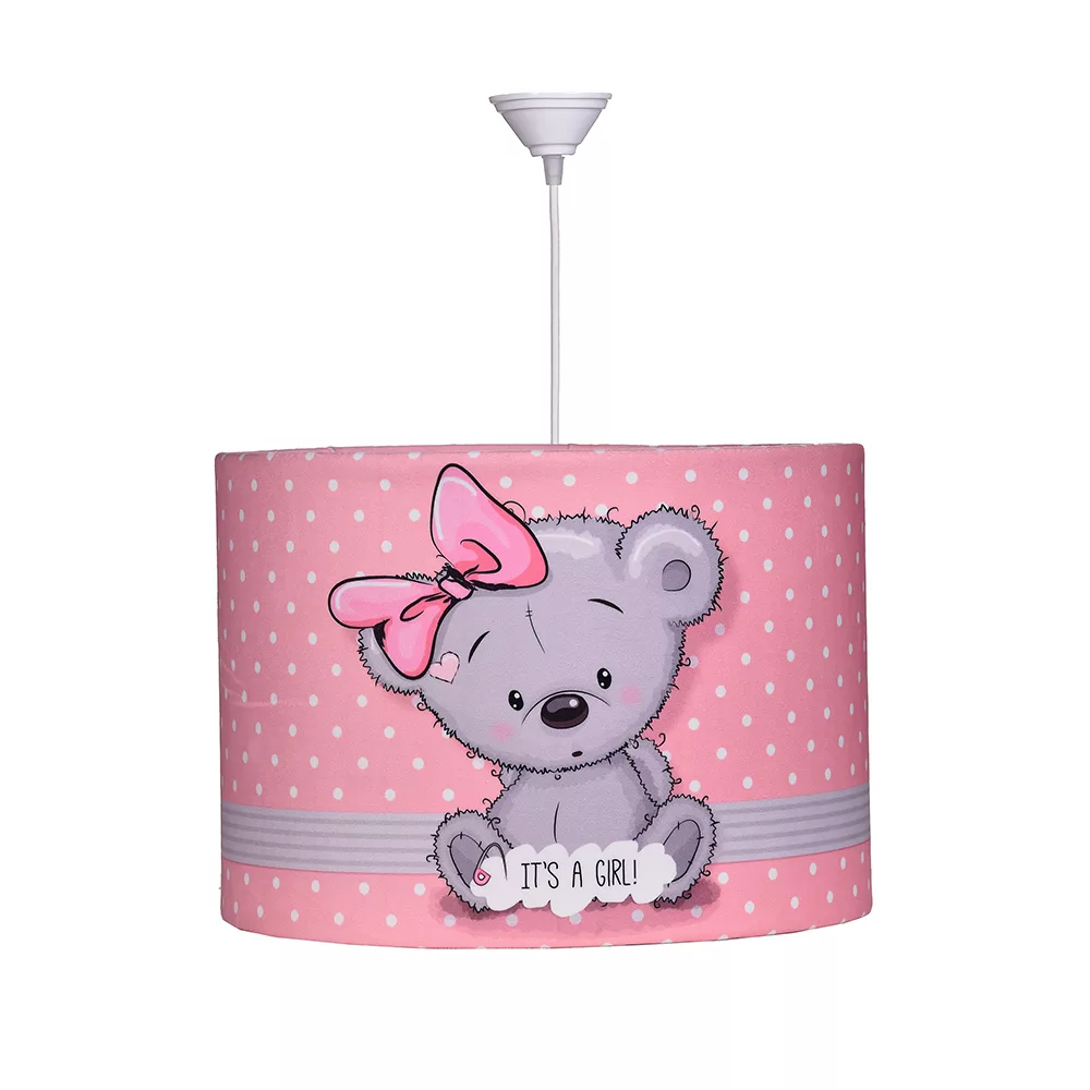 لوستر و آباژور رومیزی اتاق کودک مدل خرس