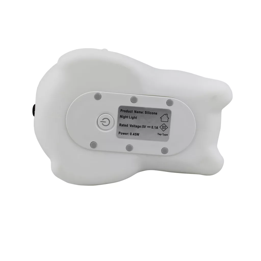 چراغ خواب کودک مدل سیلیکونی طرح گربه کد WH-A17
