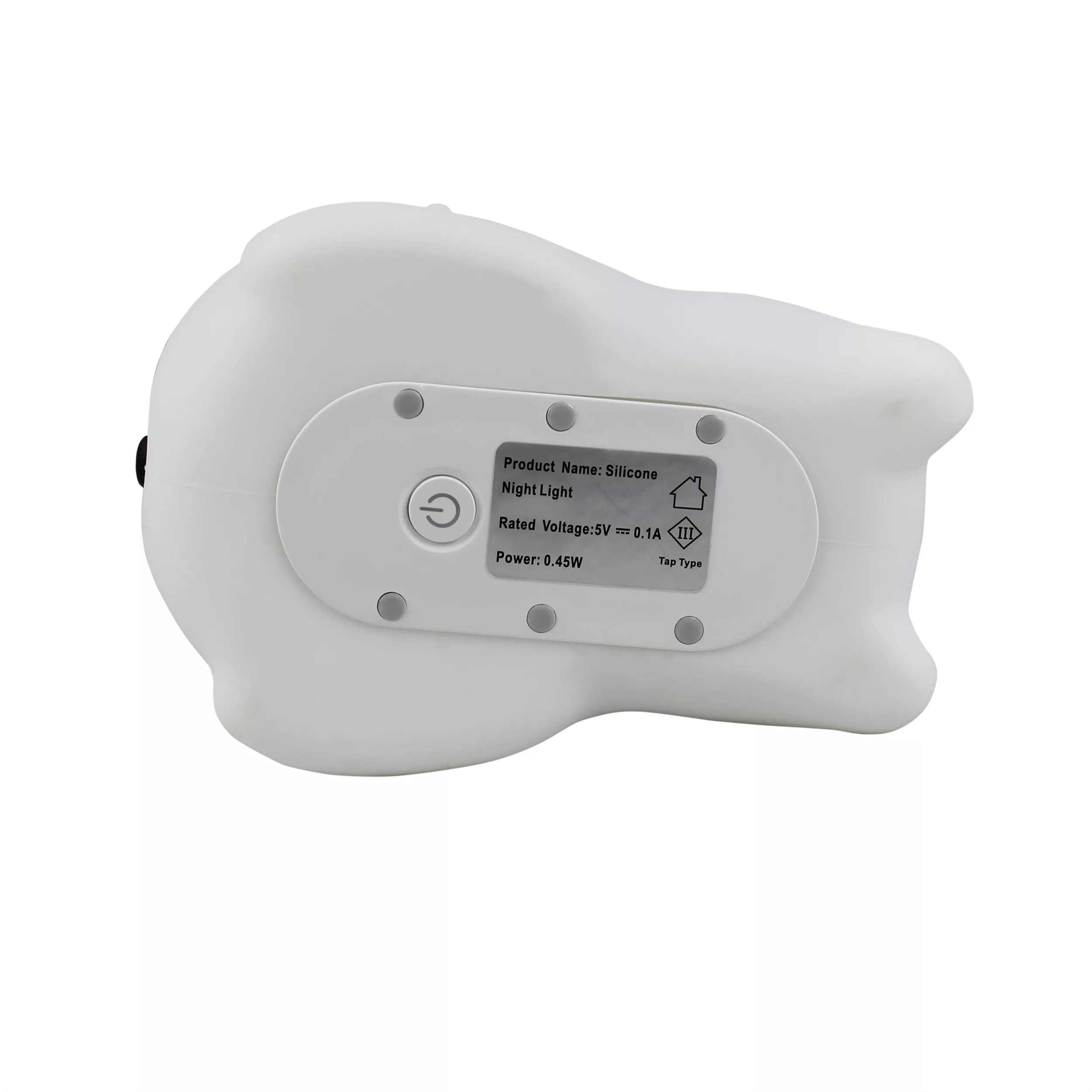 چراغ خواب کودک مدل سیلیکونی طرح گربه کد WH-A17