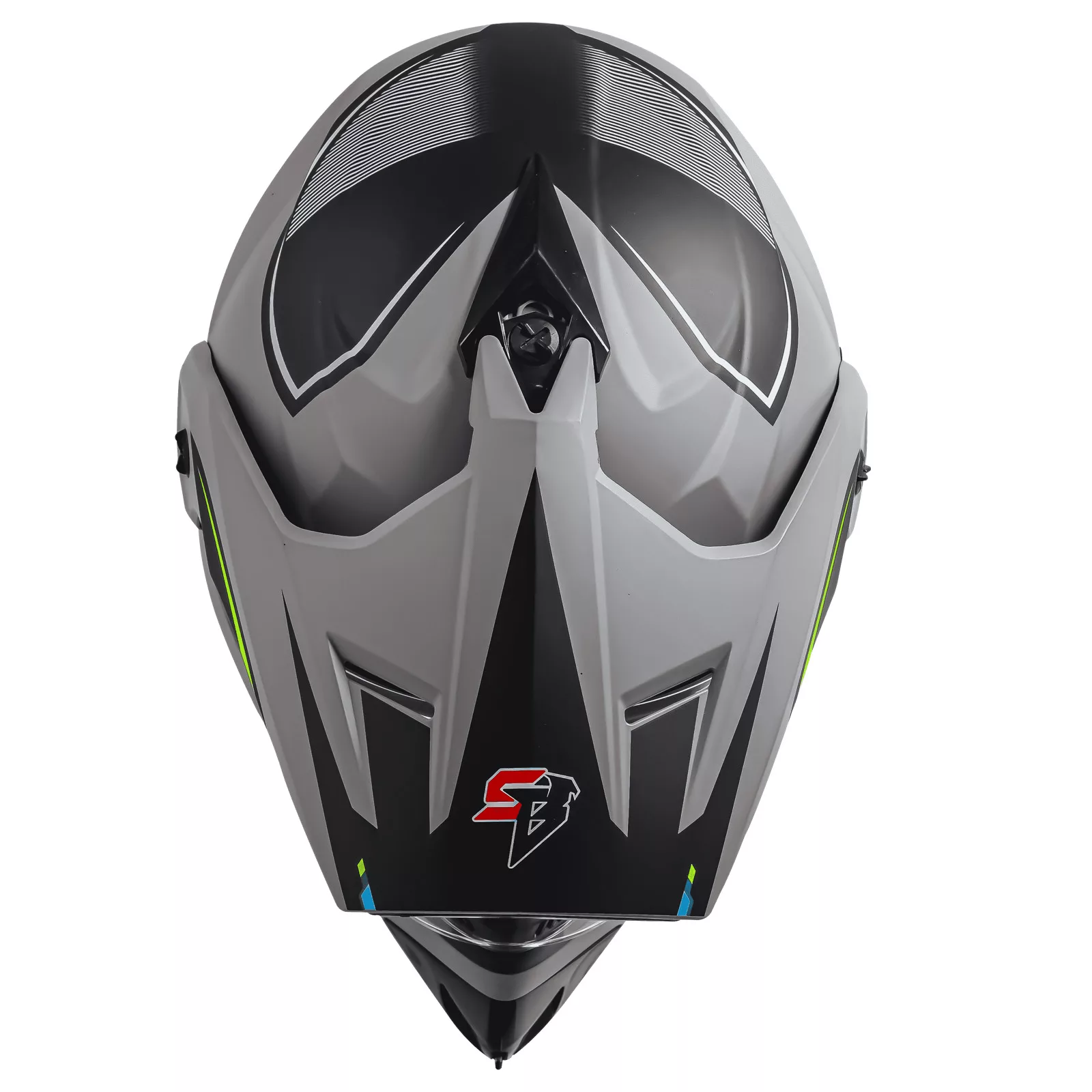 کلاه کاسکت چانه‌دار استیل برد مدل RACER TGreen