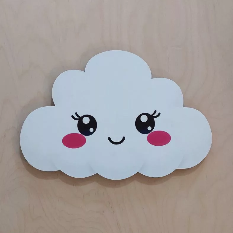 چراغ خواب اتاق کودک مدل ابر کد LU056