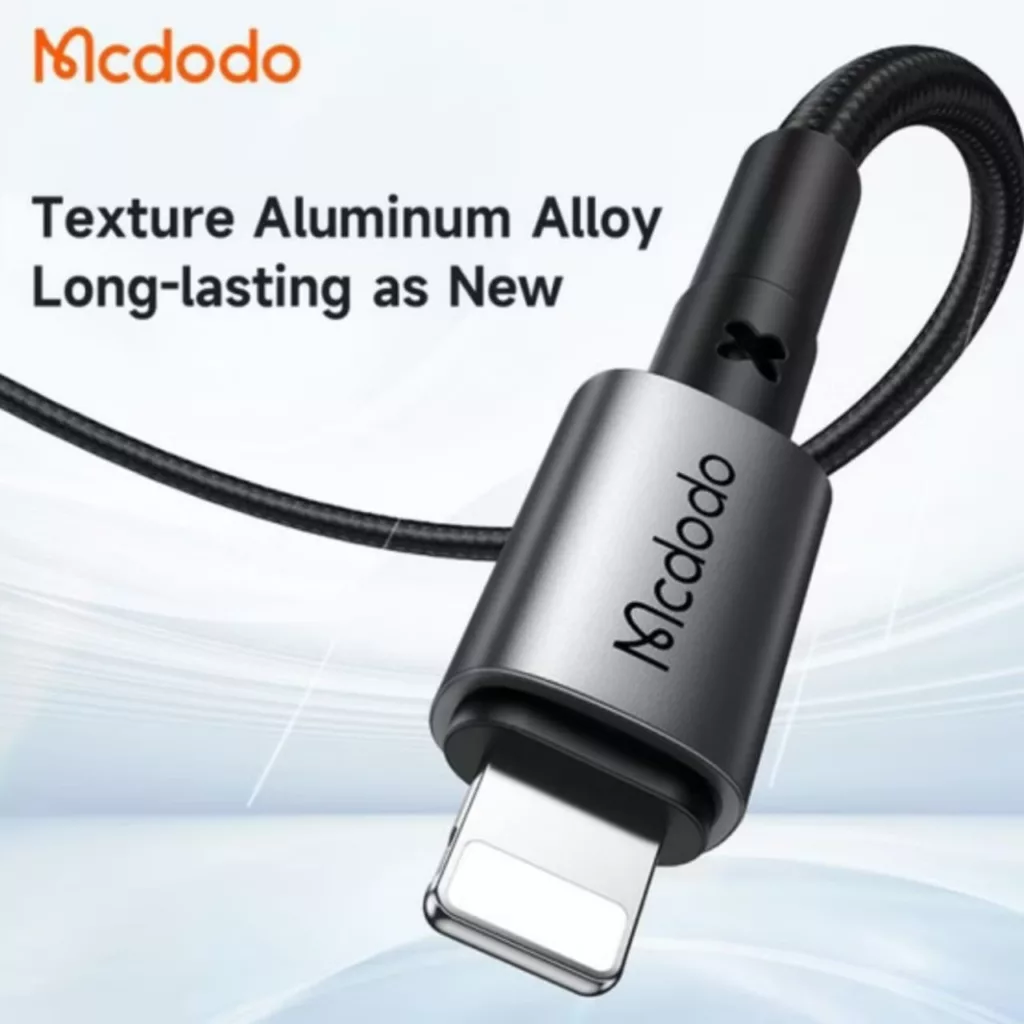 کابل تبدیل usb-c به لایتنینگ مک دودو مدل ca-285 36w طول 1.2 متر