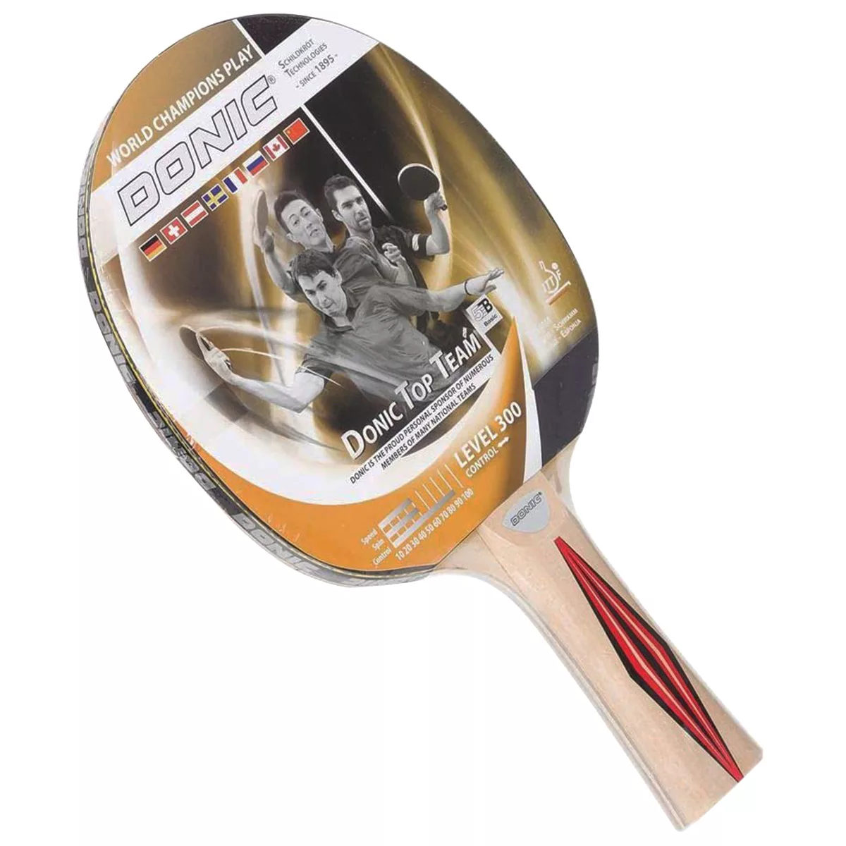 راکت پینگ پنگ دونیک مدل Top Team Level 300