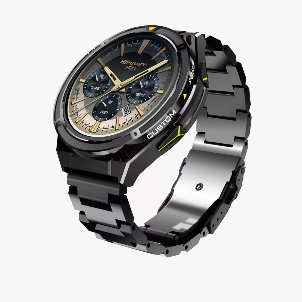 ساعت هوشمند 36.3 میلی متری هایفیوچر مدل اکتیو با بند سیلیکونی