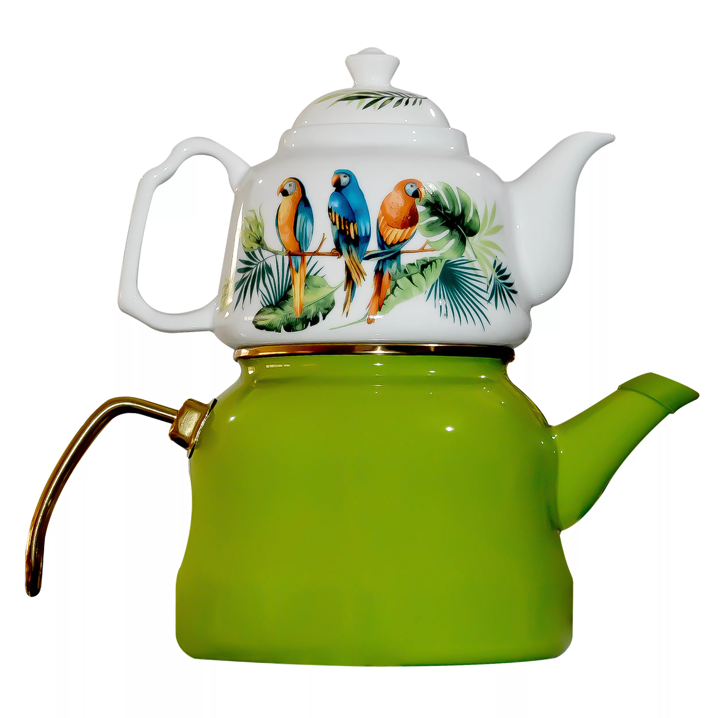 ست کتری و قوری میس بتی مدل Royal-green