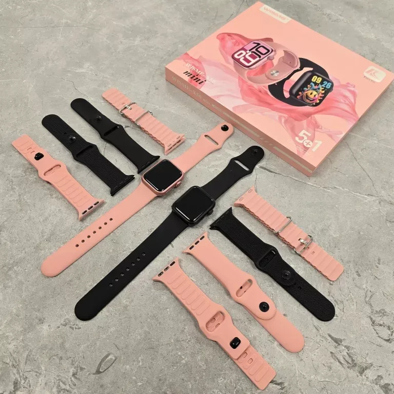 ساعت هوشمند 38 میلیمتری ویسمی مدل X50 MINI با بند سیلیکونی