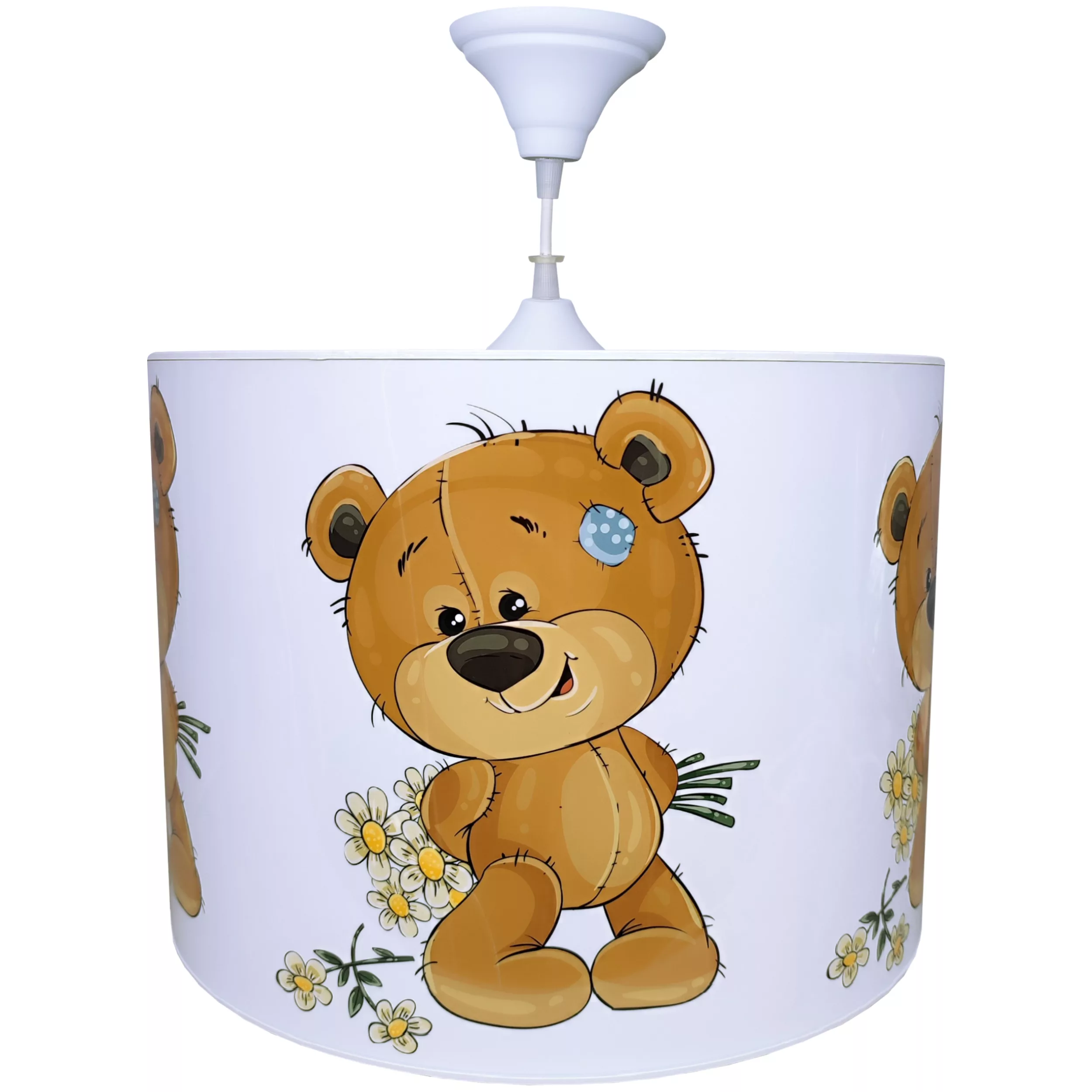 لوستر کودک مدل خرس و گل