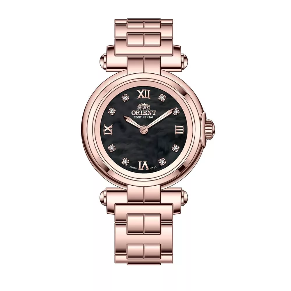 ساعت مچی عقربه‌ای کوارتز زنانه اورینت کانتیننتال مدل 0145