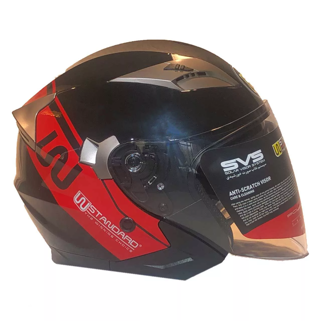 کلاه کاسکت دبلیو استاندارد مدل Red_Bright_BF