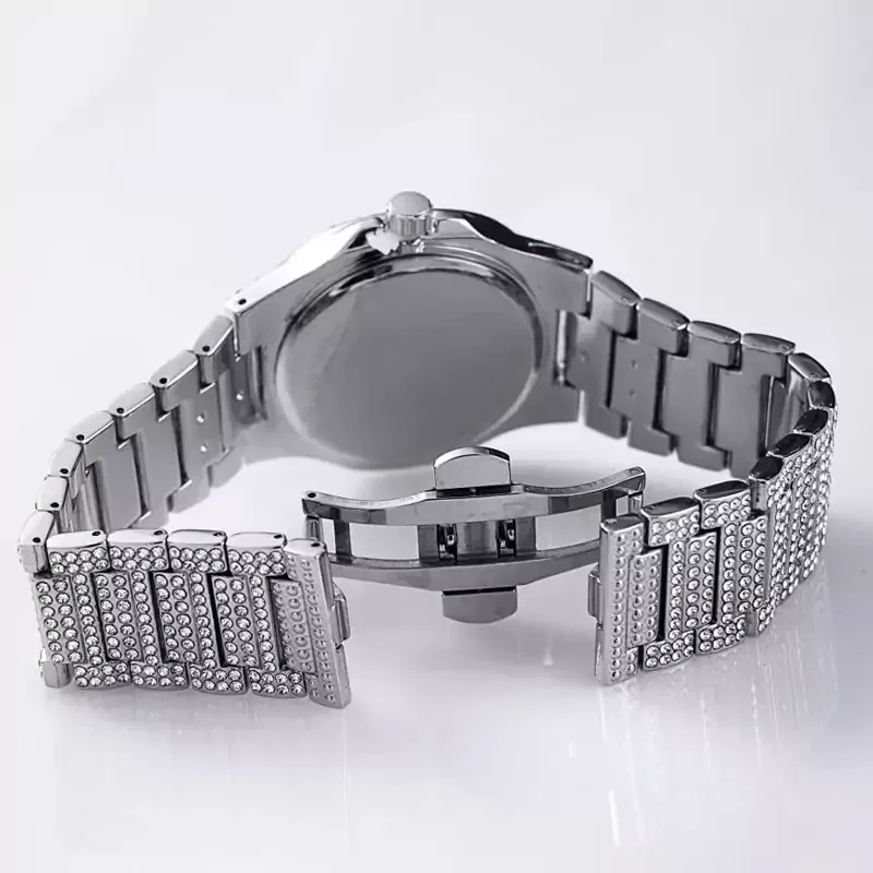 ساعت مچی عقربه ای زنانه مدل فول نگین T1515