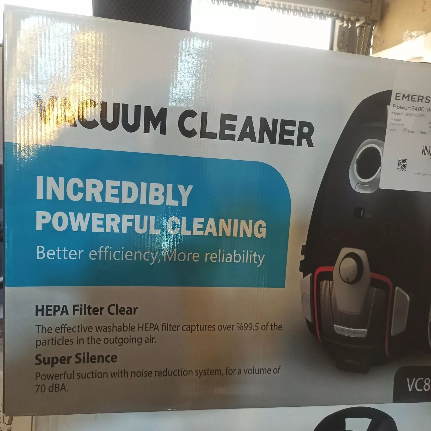 جاروبرقی 2400 وات امرسان مدل VC-8025