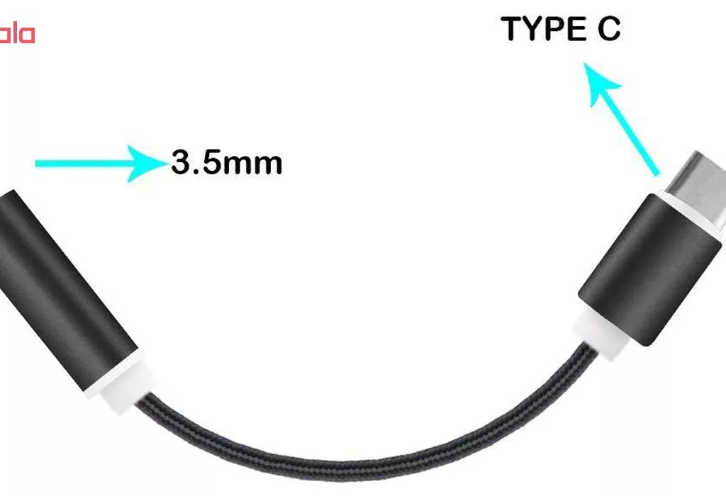 مبدل USB-C به جک 3.5 میلی متری مدل Digital Audio