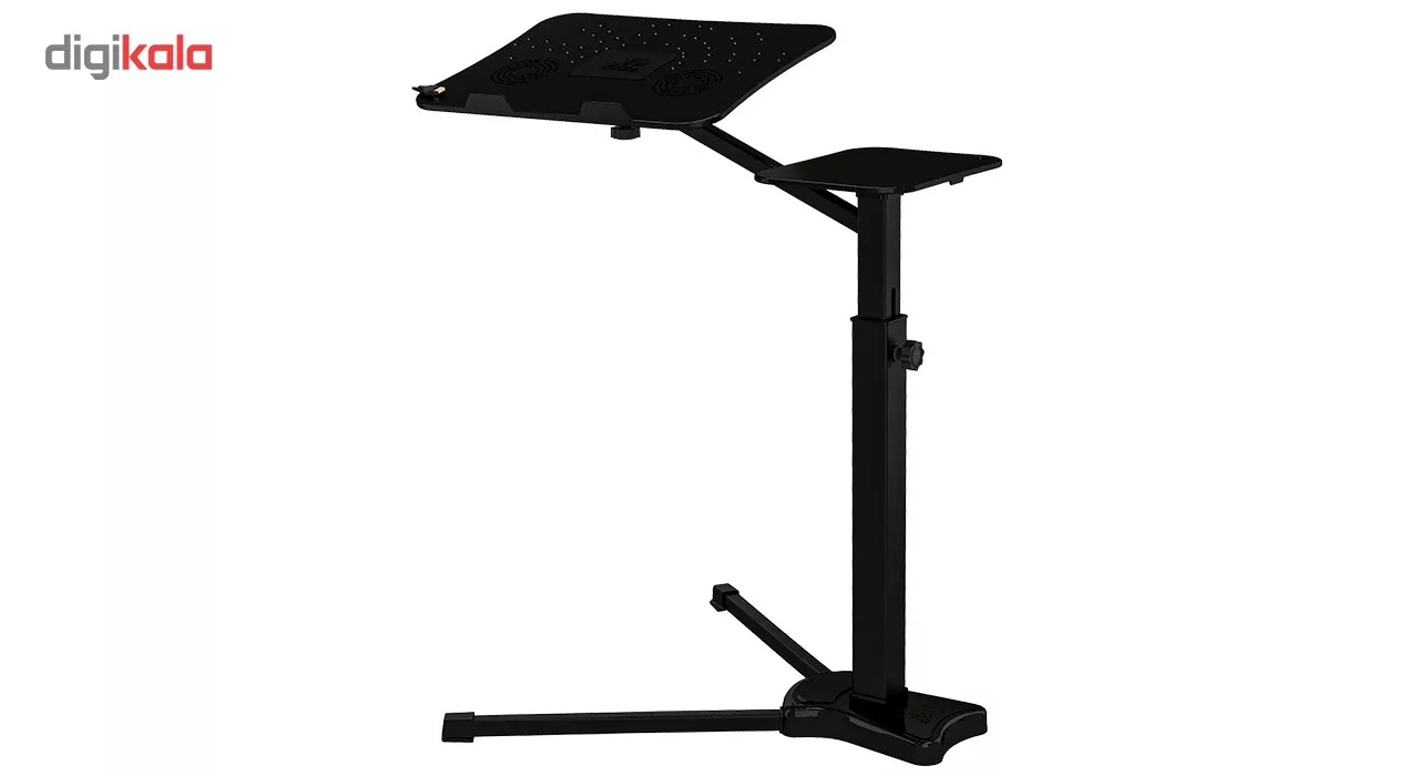 میز لپ تاپ پروتیبل مدل کول پد فن دار