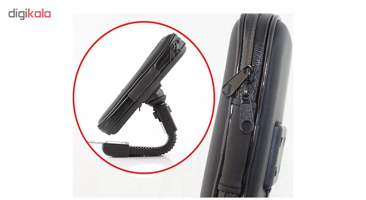 پایه نگهدارنده گوشی موبایل مدل BIC مناسب برای موتورسیکلت