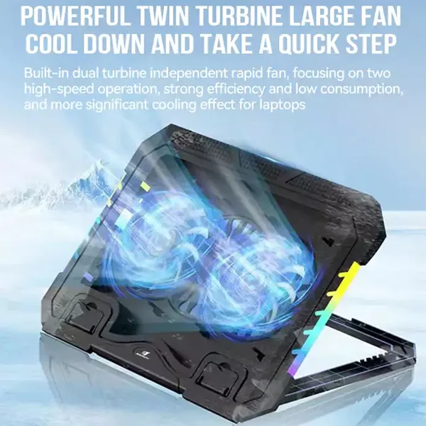 پایه خنک کننده  لپ تاپ گیمینگ جرتک مدل KL332