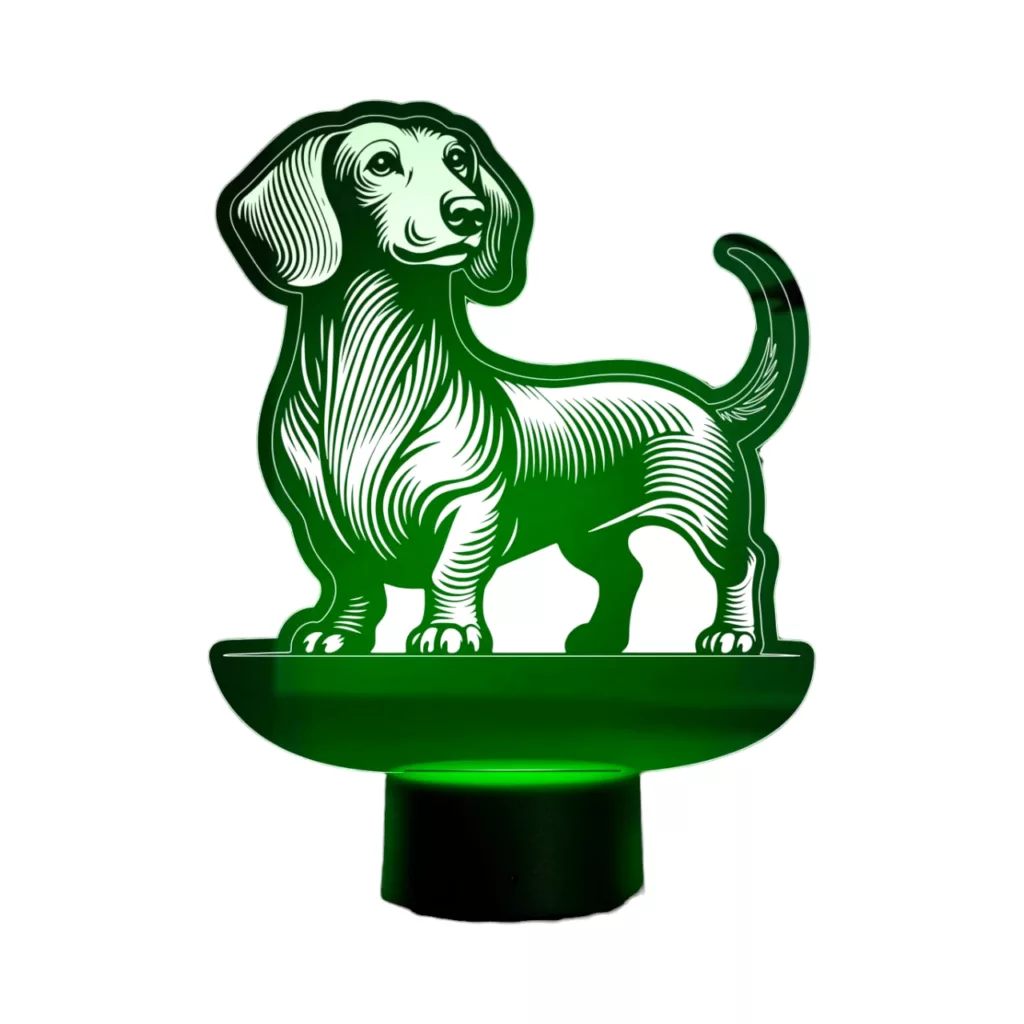 چراغ خواب اتاق کودک مدل بالبینگ سگ داشهوند