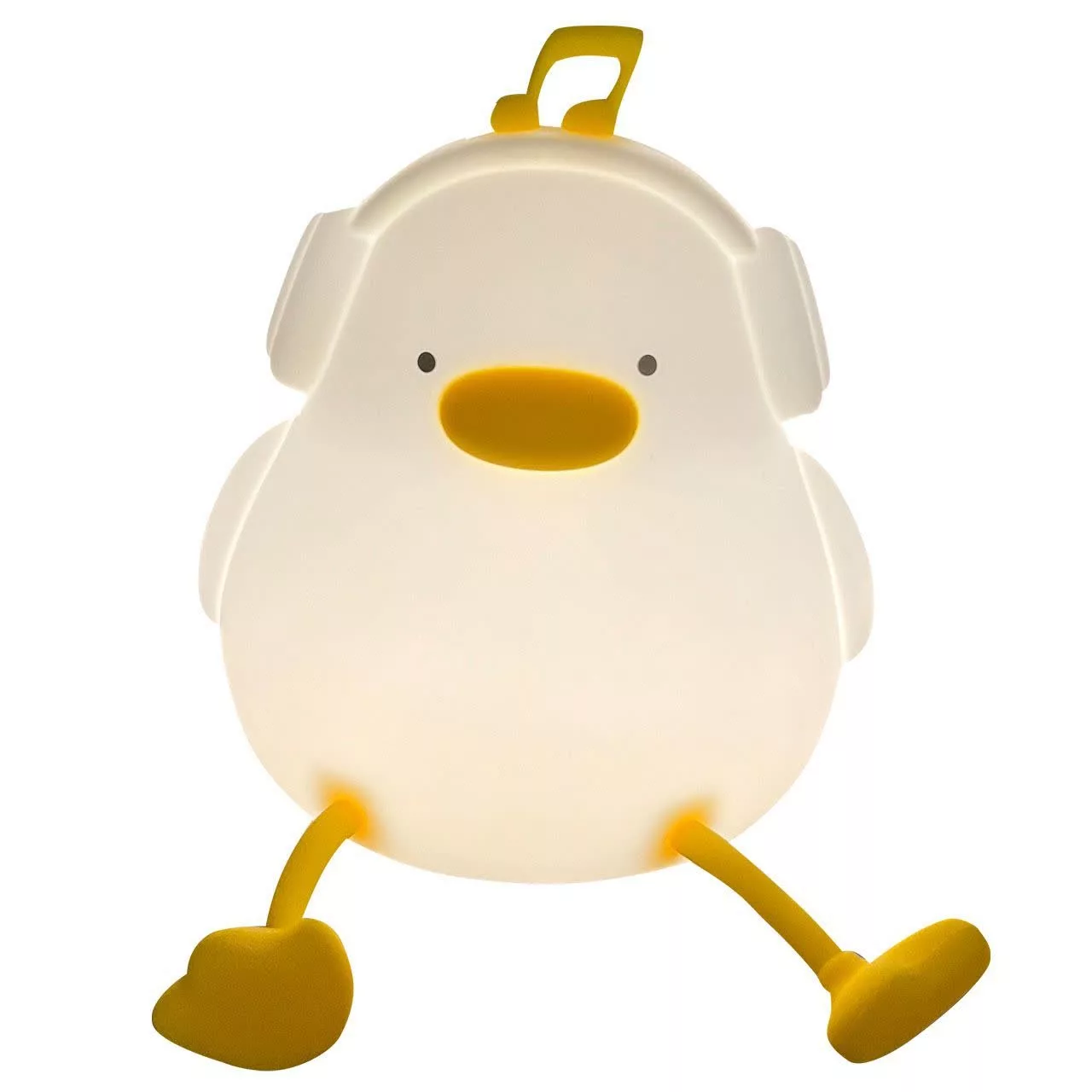 چراغ خواب کودک ناب سل مدل اردک هدفون دار بامزه شارژی سیلیکونی