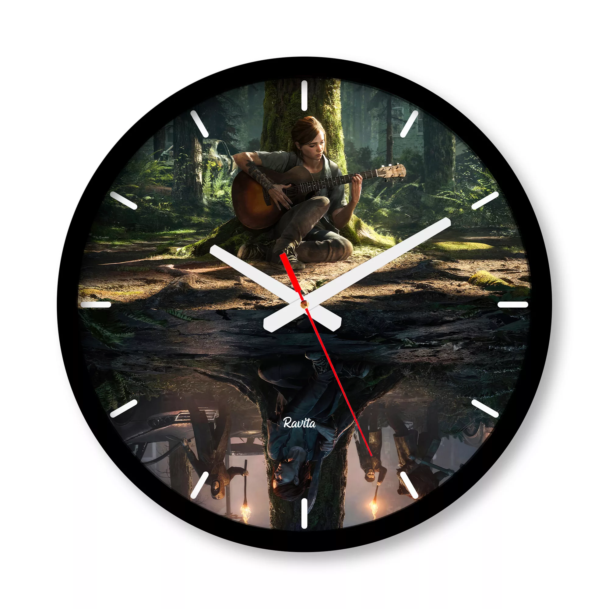 ساعت دیواری راویتا مدل آخرین بازمانده کد441