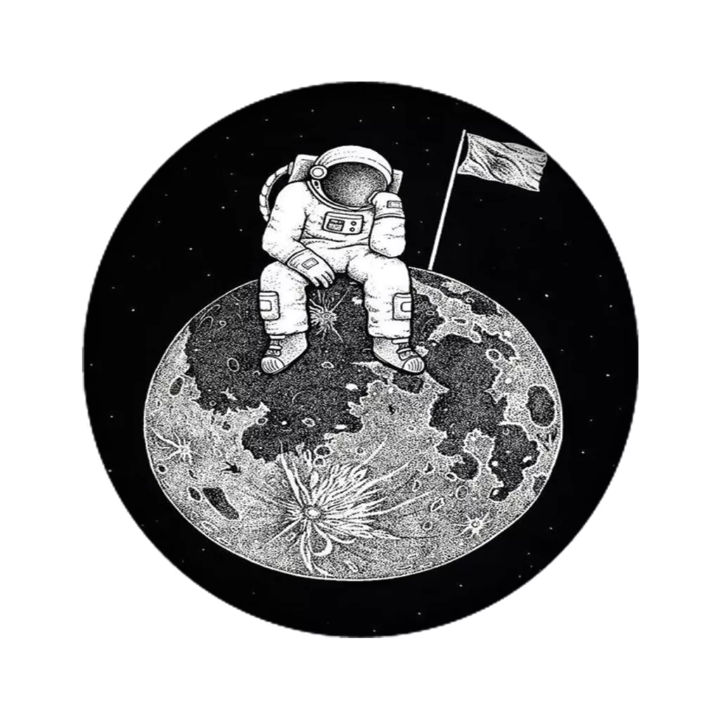 آینه جیبی مدل آدم فضایی کد 882