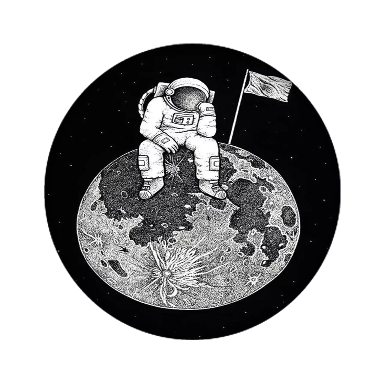 آینه جیبی مدل آدم فضایی کد 882