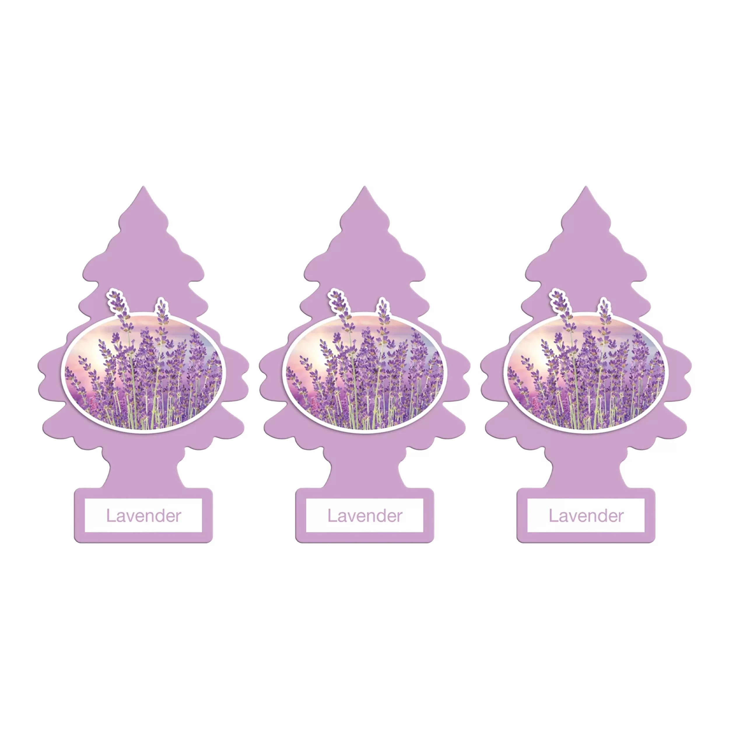 خوشبوکننده خودرو لیتل تریس مدل Trees رایحه Levender بسته 3 عددی