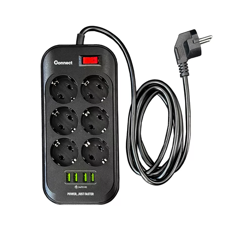 چند راهی برق کانکت مدل SE6403