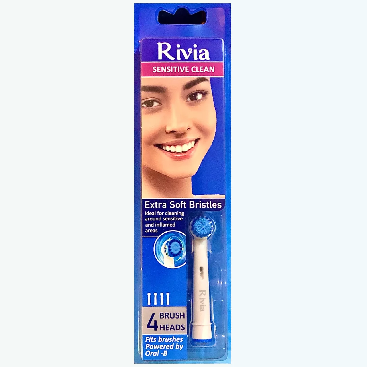 سری یدک مسواک برقی ریوی آ مدل Sensitive بسته ۴ عددی سری یدک مسواک برقی ریوی آ مدل Sensitive بسته ۴ عددی