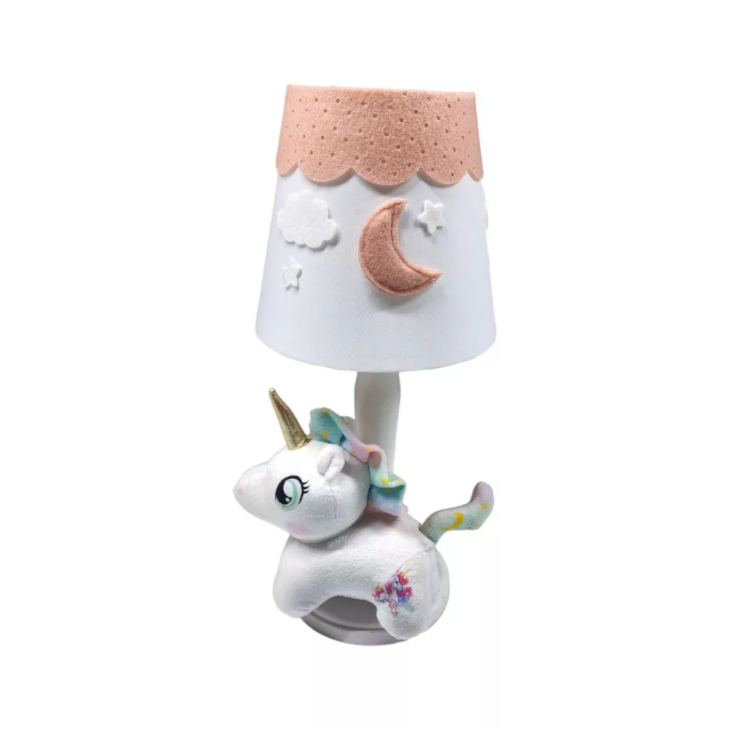 آباژور رومیزی کودک مدل اسب تک شاخ