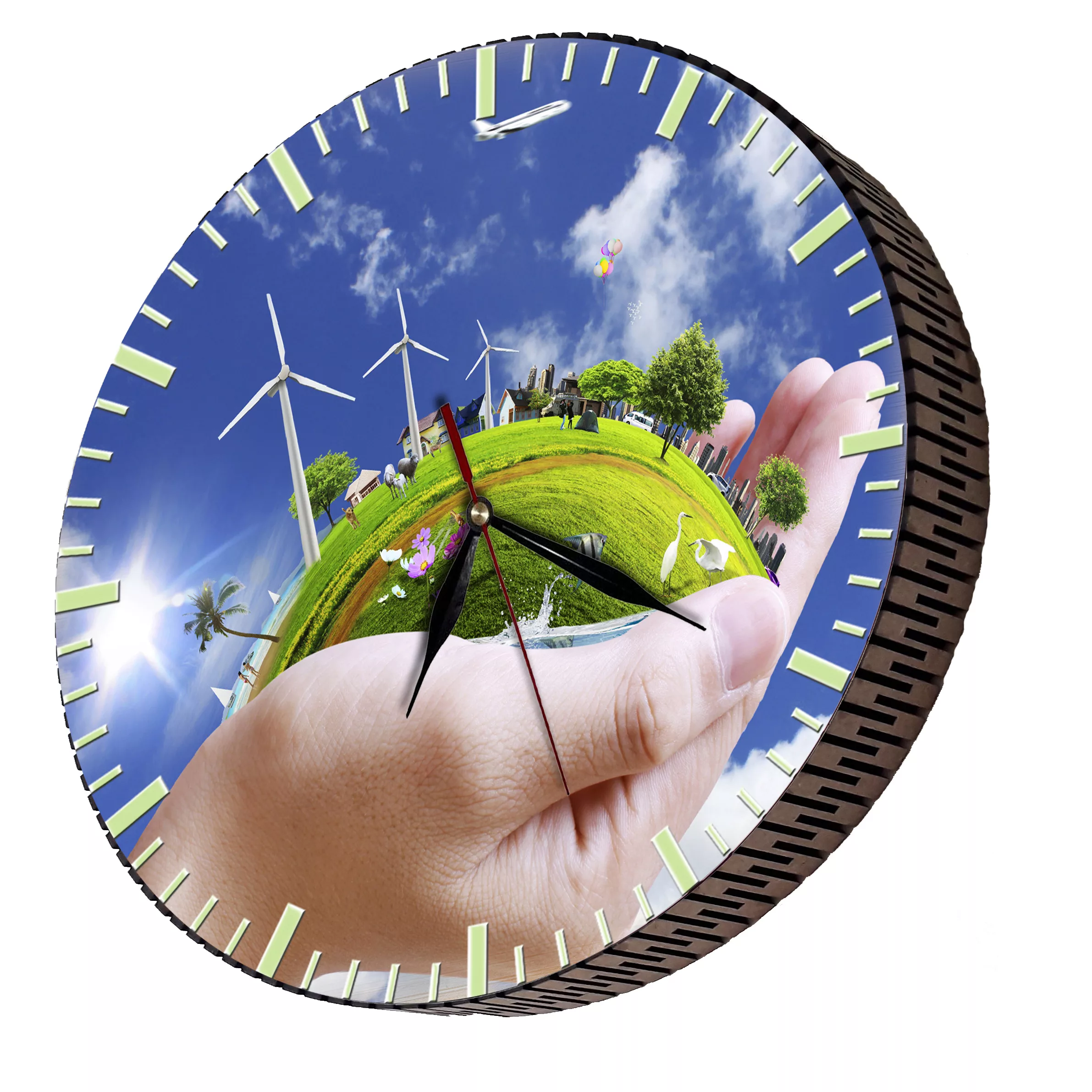 ساعت دیواری مدل طبیعت