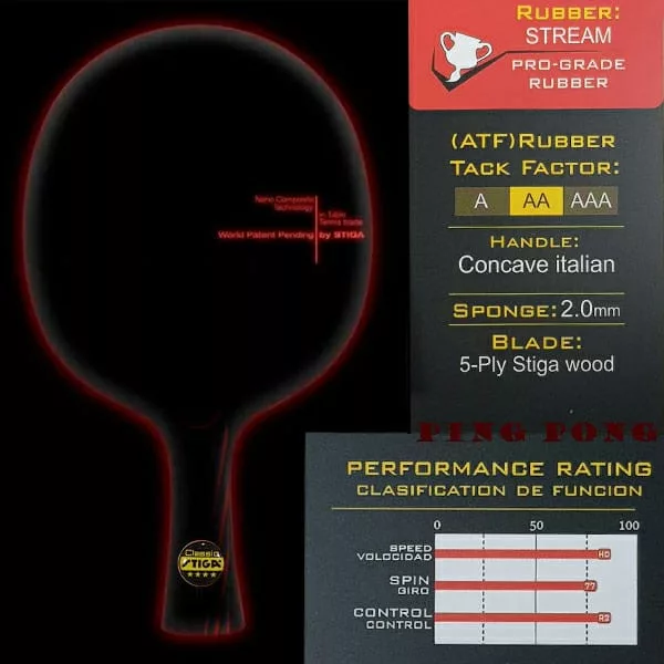 راکت پینگ پنگ مدل V.M1