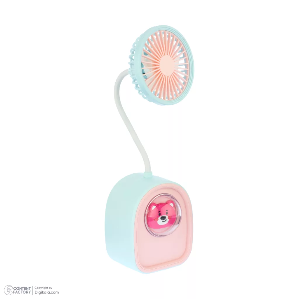 پنکه شارژی مدل خرس کد 3