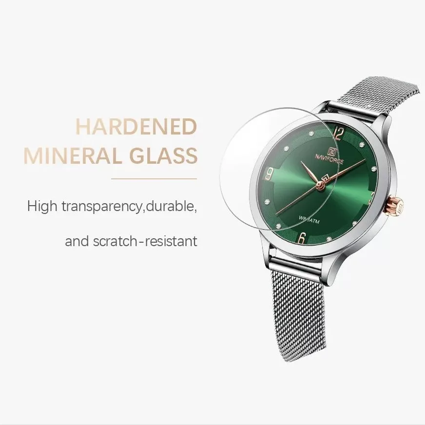 ساعت مچی عقربه ای زنانه نیوی فورس مدل NF5023