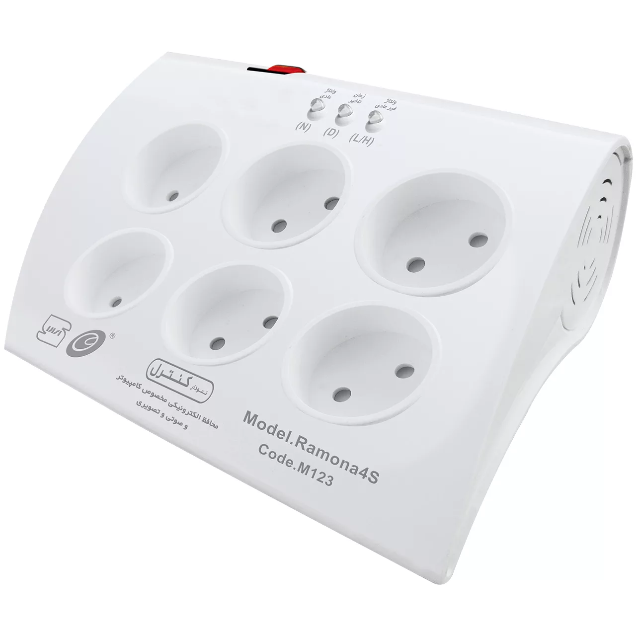 محافظ ولتاژ الکترونیکی نمودار کنترل مدل رامونا M123A