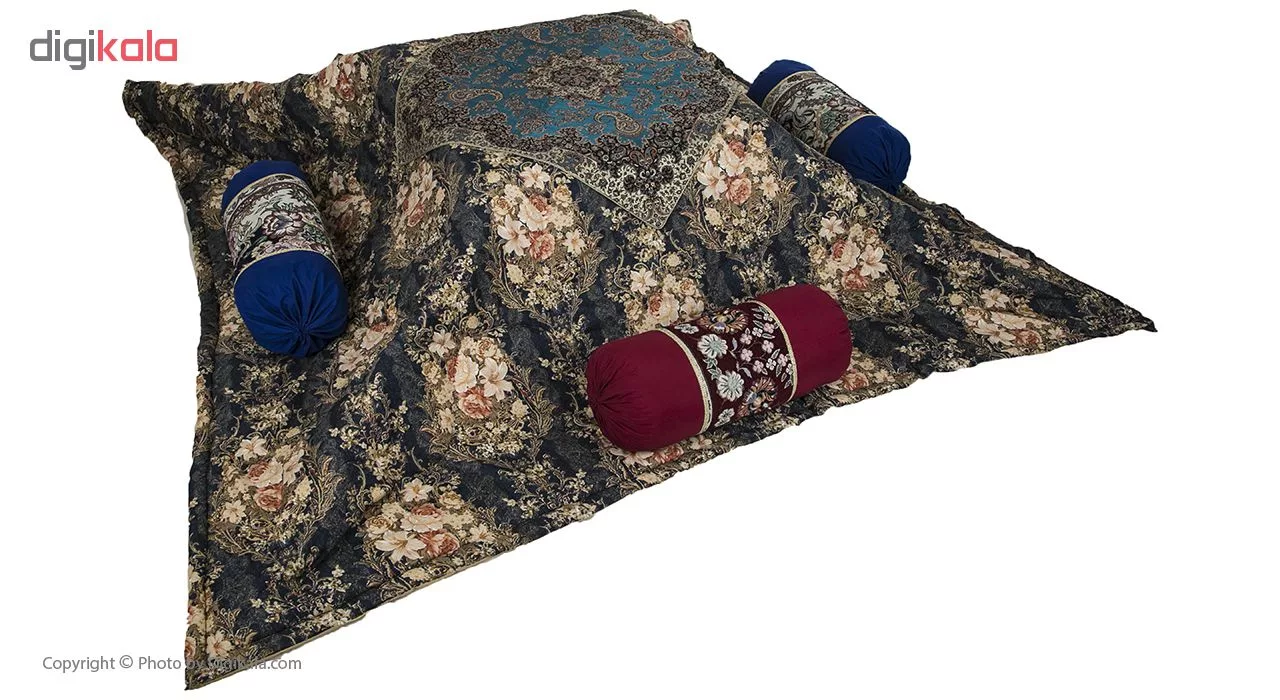 کرسی تاشو پارسین مدل KTP-yalda90cm  مجموعه 9 عددی