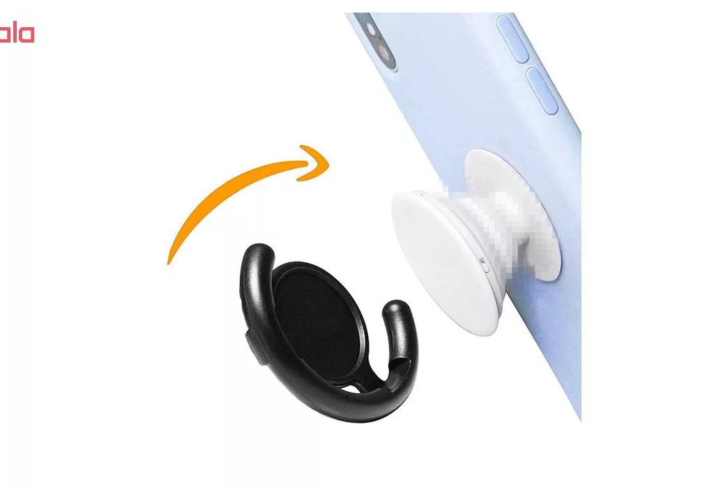 پایه نگهدارنده گوشی موبایل پاپ سوکت مدل pop socket به همراه پاپ کلیپ