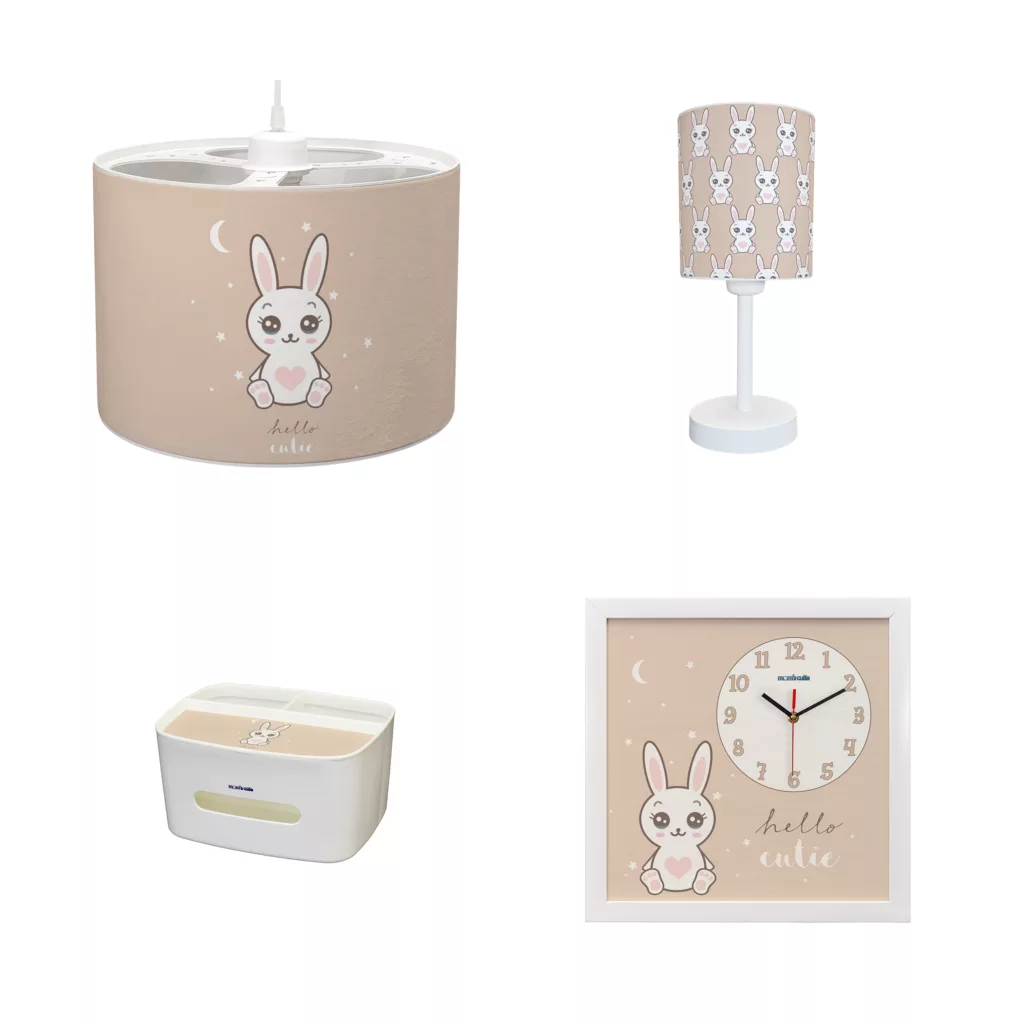 ست لوستر کودک مامز کیوتی مدل PL-55 بسته 4 عددی